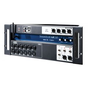 An Image of the front of the Soundcraft Ui16 digital mixer