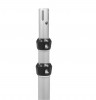 An Image of the Pipe and drape upright