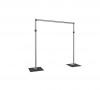 An Image of the Stage Depot Pipe and Drape 3 x 3m kit