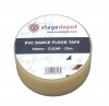 An Image of the stage depot clear dance floor tape