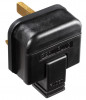 An Image of the hard shelled 13 amp plug