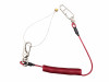 An Image of the red Stage Depot tool lanyard