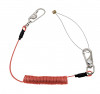 An image of the Stage Depot tool lanyard red