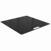 An image of the Wentex Universal 80cm baseplate in black